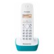 Panasonic KX-TG1611 DECT Identificador de llamadas Turquesa, Color blanco KX-TG1611SPC